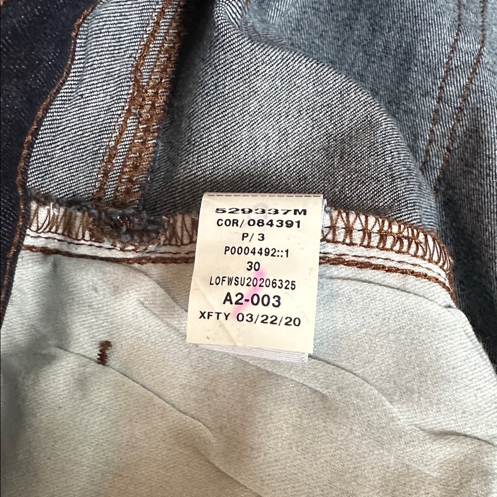 LOFT Dark Blue Ankle & Cropped Jeans - 30 - Picture 3 of 5